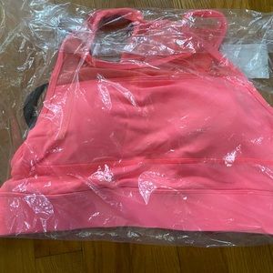Zyia All-Star Coral colored sports bra